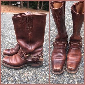 Frye harness boot size 6 1/2 women’s